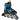 Rolki Skatelife Motion Adjustable Small Black/Blue 26-29 EU