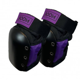 Ochraniacze kolan Boom Solid Purple S