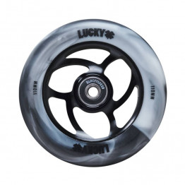 Kółko Lucky Torsion Pro Scooter 110mm Black/White Swirl