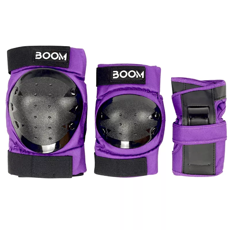 Zestaw ochraniaczy Boom Classic Tripple Purple XS
