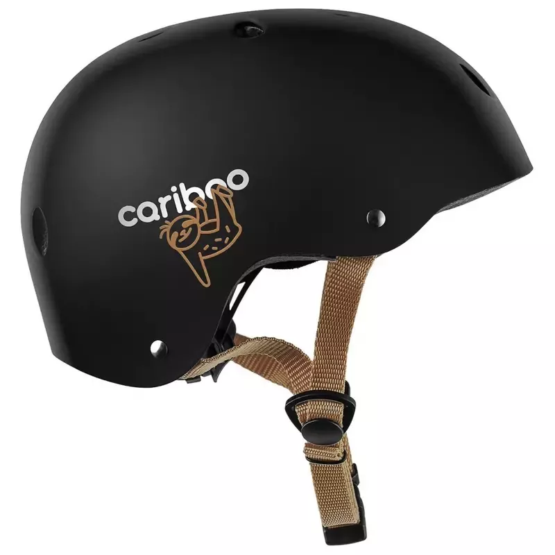 Cariboo Helmet Black/Coffee S Adjustable