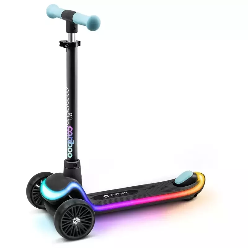 Cariboo LEDstar 3 wheel Scooter Turquoise