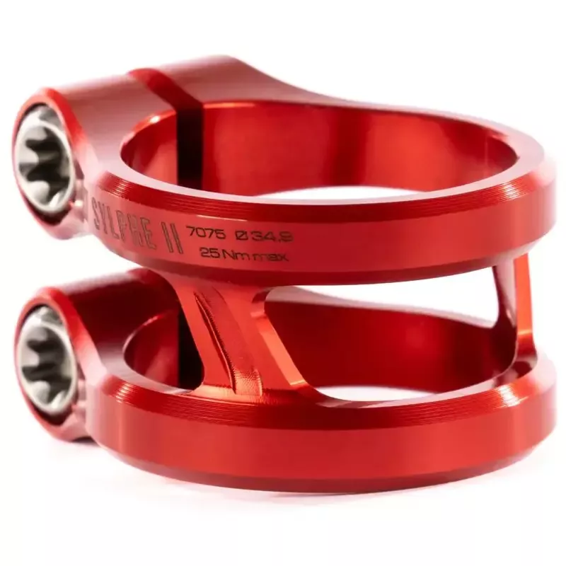 Ethic Sylphe Double Clamp V2 34.9 Red
