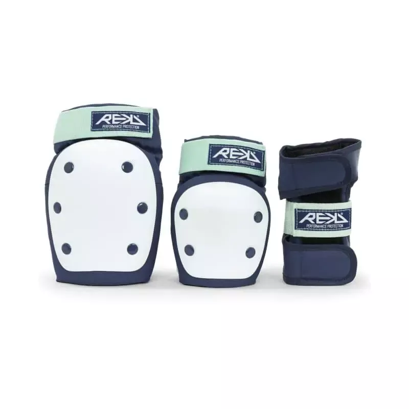 Zestaw ochraniaczy REKD Heavy Duty Triple Blue/Mint XS