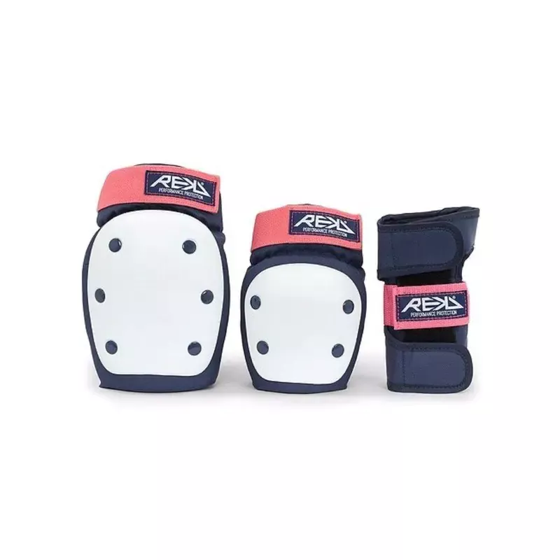 Zestaw ochraniaczy REKD Heavy Duty Triple Blue/Pink XS