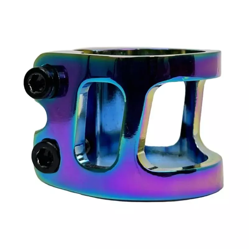 Zacisk Rideoo Pro Scooter Double 34.9mm Neochrome