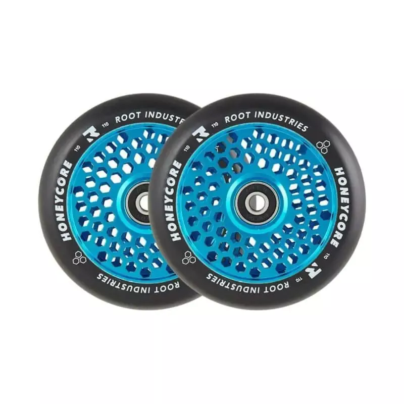 Koła Root Honeycore Black 2-pack Pro Scooter 110mm Blue
